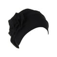 thumbnail image 1 of EnJoCho Headwear Turbans For Women Fashion Ethnic Floral Hair Cover Wrap Turban Headwear Cap For Girls Cancer Head Hat Cap, 1 of 4