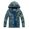 thumbnail image 1 of EnJoCho Jackets for Toddler Boys 4t 5t Little Child Outdoor Rainproof Windbreaker Zipper Jacket Colorful Printed Long Sleeve Hooded Jacket with Pockets Kids Trendy Winter Fall Clothes Clearance, 1 of 4