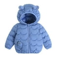 thumbnail image 1 of EnJoCho Kids Coats Girls Child Toddler Baby Boys Girls Cartoon Long Sleeve Winter Coats Jacket Cute Animals Hooded Outwear Clothes Little&Big Kids Boy or Girl Winter Fall Jackets&Coat Clearance, 1 of 9