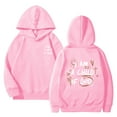 thumbnail image 1 of EnJoCho Kids' Comfy Hooded Pullover Girls' Spring Fall And Winter I AM A CHILD OF GOD Printed Drop Shoulder Hooded Sweatshirt Girls' Stylish Long Sleeve Top, 1 of 1