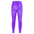 thumbnail image 1 of EnJoCho Kids Girls Dance Pants Gymnastic Shiny Metallic Dance Leggings Skinny for Performances Pants Toddler Girls Dance Bike Breathable Playgrounds Gymnastics Glitter Ballet Pants, 1 of 2