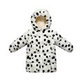 thumbnail image 1 of EnJoCho Kids Long Hooded Puffer Coat, Thick Lined Full-Zip Quilted Outerwear, Windproof Warm Insulated Jacket, Versatile Boys Girls Winter Outerwear for Sports and Everyday Cold Season Wear, 1 of 5