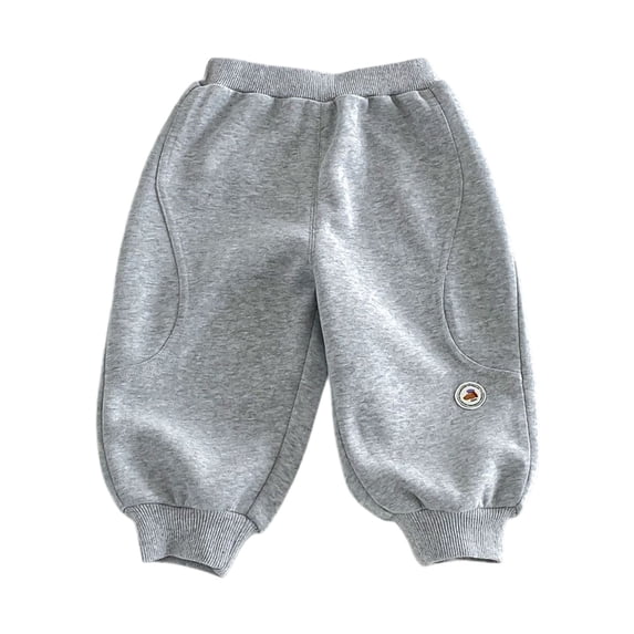 EnJoCho Kids Maroon Jogger Sweatpants, Soft Cotton Blend Fabric with Elastic Waistband, Comfy Casual Daily Sweat Trousers for Toddler Boys