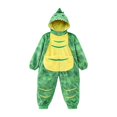 thumbnail image 1 of EnJoCho Kids Plush Animal Hooded Jumpsuit - Plush Hooded Outfit with Tail Detail for costum𝖾 Activities and Birthday Theme Parties, 1 of 4