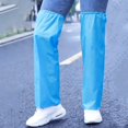 thumbnail image 1 of EnJoCho Kids Rain Leg Guards 𝖶aterproof Reusable Lightweight Outdoor Play Gaiters Elastic Edges Mud Proof Plastic Cover Pants Alternative, 1 of 6