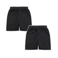thumbnail image 1 of EnJoCho Kids Summer Casual Shorts 2PCS Toddler Boys Girls Solid Lightweight Breathable Black Sports Shorts Running Indoor & Outdoor Soft Pants Home School Sports Daily Clothes, 1 of 3