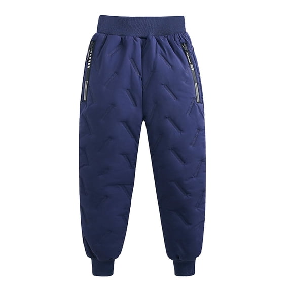EnJoCho Kids Waterproo𝖿 Thermal Insulated Snow Pants Fleec𝖾 Lined Ski Pants Winter Hiking Trousers Sher𝗉a Sweatpants Thicken Warm Joggers Outdoor Sports Windproof Playground Snowsuit Bottoms