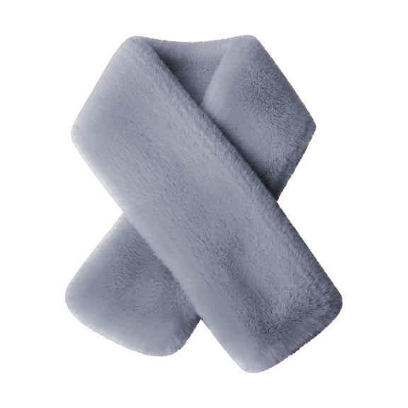 EnJoCho Ladies' Cozy Shawl For Winter Walks Collar Scarf For Women Men Keep Neck Wrap Scarf Outdoors Woolen Plush Scarves Winter Warmer For Men Women Stylish Autumn Scarves For Ladies