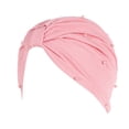 thumbnail image 1 of EnJoCho Lightweight Hair Cover for Women Fashion Elastic Solid Color Comfortable Cap Beaded Large Cap For Women Breathable Head Wraps, 1 of 3