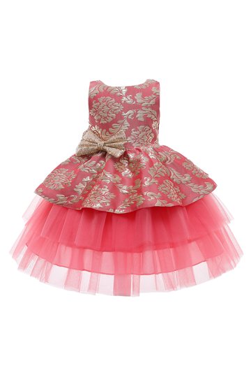 slim fit dress slacks Taylor Girl Dress Red – MyBabyByMerry