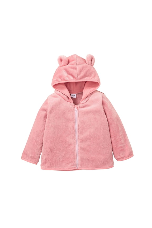 Little Child Outfit Toddler Baby Girls Boys Hooded Sweatshirt Tops Coat Mentel Wrap Surcoat Kids Trendy Clothing Outfit 2-3Y