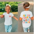 thumbnail image 1 of EnJoCho Little Children Casual T Shirt Kids Girls Fashion Flower Print Tshirt Toddler Boy Girl Mothers Day Trendy Tops Youth Summer Daily Playwear Shirts Tees, 1 of 4