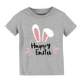 thumbnail image 1 of EnJoCho Little Children Wedding Blouse Toddler Kids Baby Girl's Rabbit Shirt Easter Rabbit Tee Baby Bunny Tshirt Easter Clothes Vest Shirt Top, 1 of 4