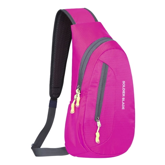 EnJoCho Man Women Outdoor Multifunctional Sling Backpack Fashionable Casual Shoulder Messenger Bag Hiking Chest Bag Trendy Matching Crossbody Bags for Male Female for Travel Casual Use