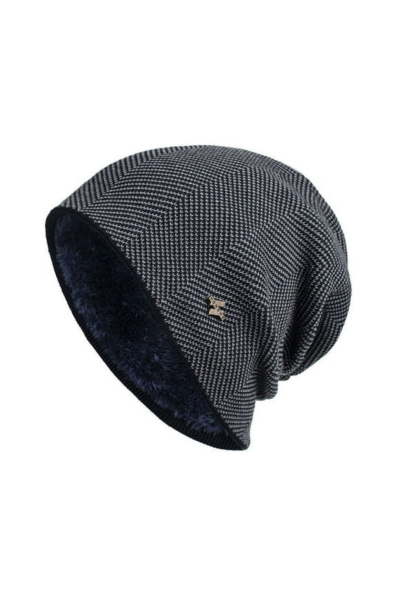 Men Women Winter Trendy Warm Oversized Baggy Stretchy Slouchy Skully Hat Men And Women Thermal Knit Beanie