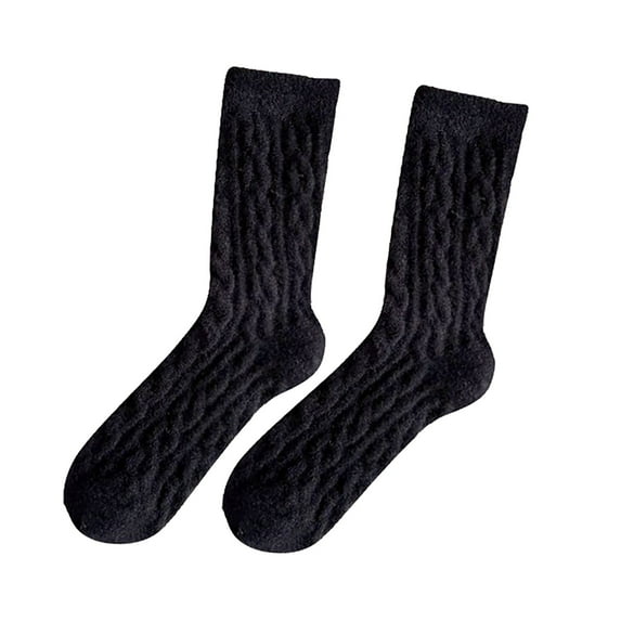 EnJoCho Modern Mid-Calf Socks For Women Warm Soft Winter Comfort Thickened Warm Sleeping Socks For Women Vintage-Inspired Fashion Ankle Socks Boho Women'S Breathable Mid-Ankle Socks