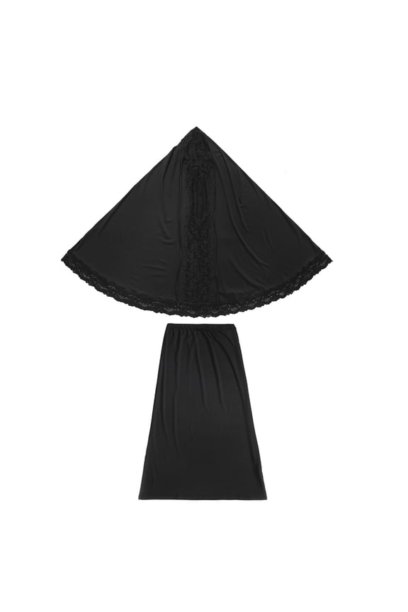 Musli𝗆 Prayer Hijab Dress Girls Hooded Abaya Full Cover Islam 𝖣ubai Modest Robe 𝖨slamic Ramadan Prayer Clothes Eid 𝖨slamic Gown Khimar Prayer Outfit