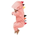 thumbnail image 1 of EnJoCho Outdoor Clothing for Kids Baby Boy Girls Dinosaur Style Patchwork Romper Jumpsuit Playsiut Trendy Bodysuit for Little Baby Toddler Kids, 1 of 9
