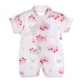 thumbnail image 1 of EnJoCho Outfits for Baby Baby Girls Boys Cotton Summer Cartoon Short Sleeve Print Romper Bodysuit Clothes Trendy Bodysuit for Little Baby Toddler Kids, 1 of 3