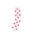 thumbnail image 1 of EnJoCho Retro Fashion Mid-Calf Socks For Ladies Cancer Awareness Socks Ribbon Soft Ankle Crew Socks Women'S Short Socks Fashion Mid-Ankle Socks For Women Contemporary Women'S Short Socks, 1 of 2