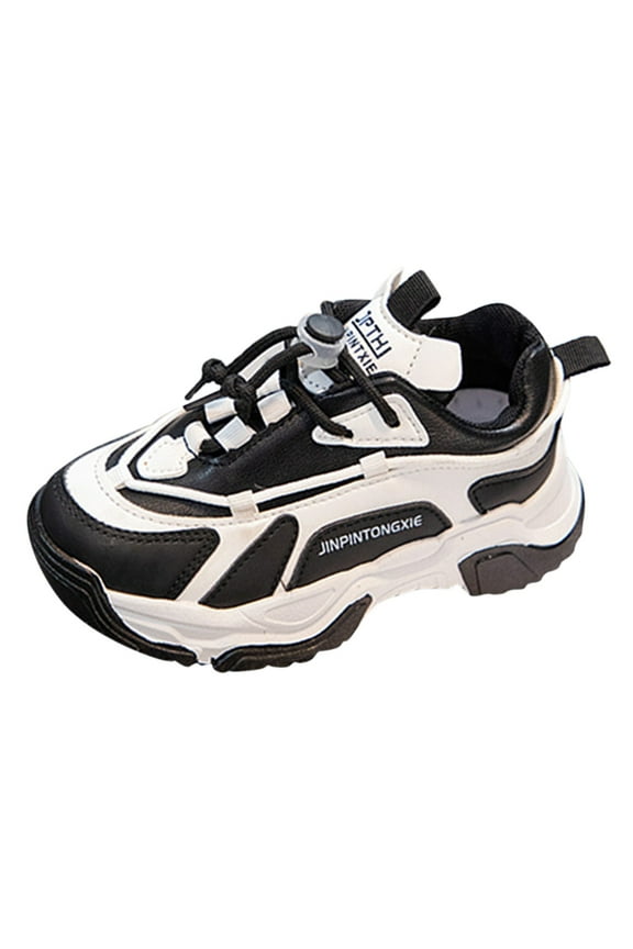 Small Sports Shoes toddler Kids Boys Girls Lace Up Casual Shoes Kids Shoes Sneakers Casual School Home Sports Shoes Indoor Outdoor Wear