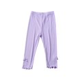 thumbnail image 1 of EnJoCho Soft Pants Girls 8 Toddler Girls Seven Pants Bottoming Pants Summer Thin Model Children's Pants Summer Baby Softy Pants, 1 of 5