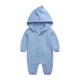 thumbnail image 1 of EnJoCho Spring Clothes for Kids Romper Baby Jumpsuit Clothing Cute Cartoon Hooded Romper Boys Girls Outfits Toddler Trendy Bodysuit Party Wear Home Casual Clothing, 1 of 4