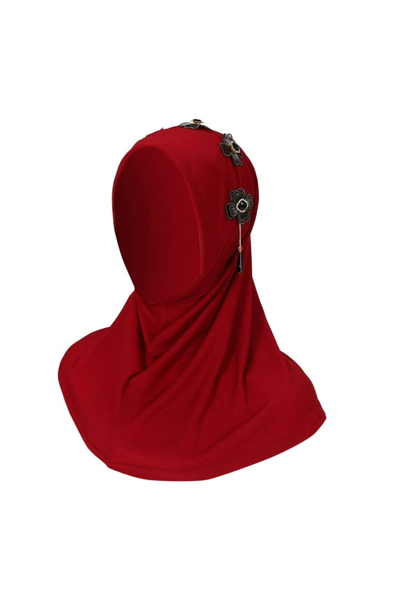 Stretch Turbans Hat for Ladies Easy Wear Soft Hijab For Women Instant Hijab Scarf Turbans Prayer Scarf Abayas Dress Clothes