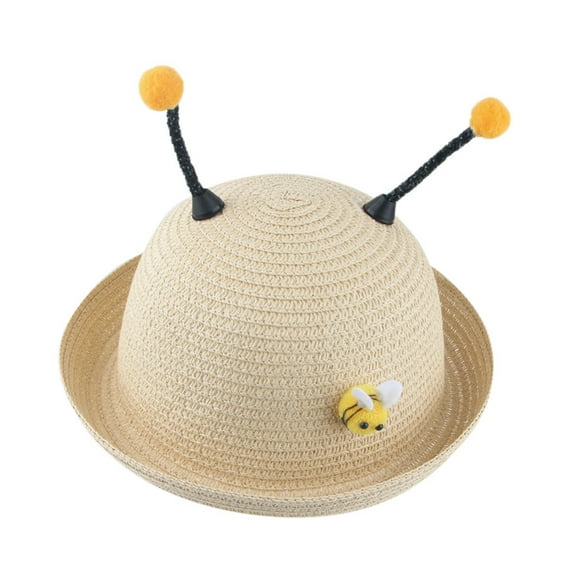 EnJoCho Summer Baby Cartoon Children Breathable Hat Straw Hat Kids Hat Boy Girls Hat Cap Cute Beach Sunhat Casual Outdoor Caps