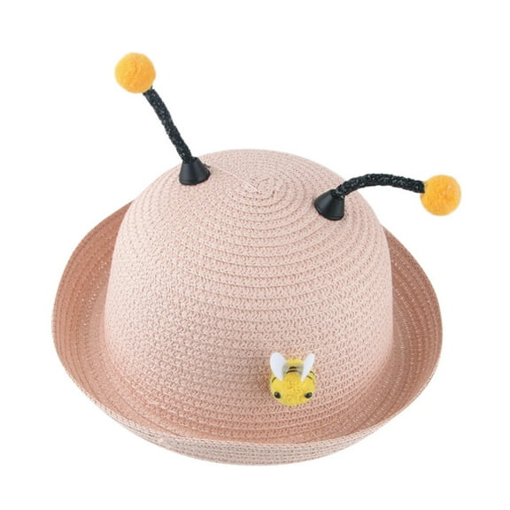 EnJoCho Summer Baby Cartoon Children Breathable Hat Straw Hat Kids Hat Boy Girls Hat Cap Cute Beach Sunhat Casual Outdoor Caps