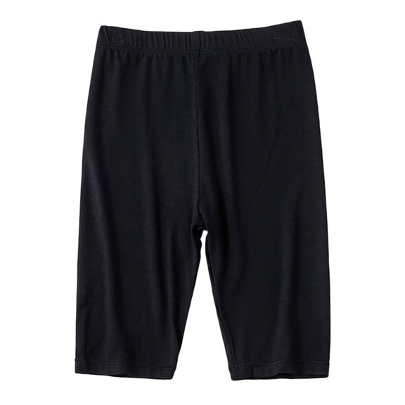 EnJoCho Summer Girls' Five Point Leggings Are Versatile And Can Be Worn Externally. Thin Breathable And Elastic Mid Size Pants Are Suitable For Children Teen Girl Casual Yoga Shorts