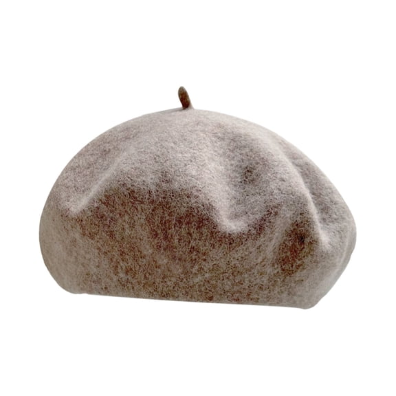 EnJoCho Summer Turbans for Women Wool Beret Hat French Beret Cap Winter Artist Painter Hat Solid Color Beret Hat French Artist Cap Wool Casual Classic