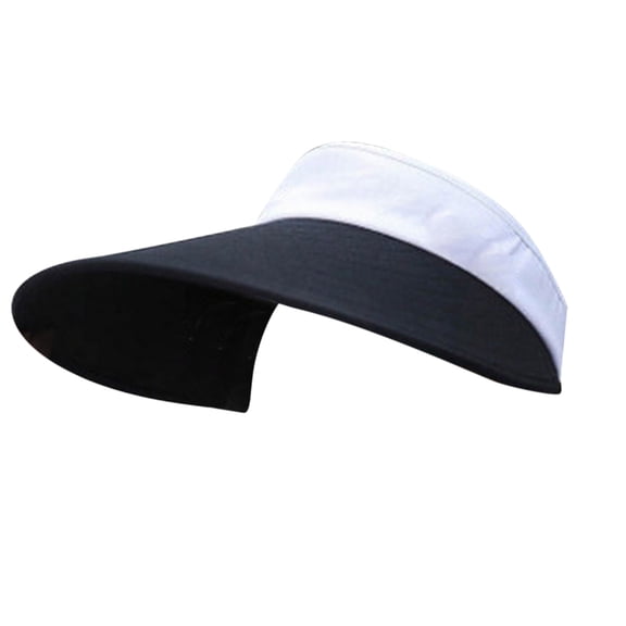 EnJoCho Sun Visor Hats For Women Summer Large Brim Hat Large Brim Casual Peaked Cap Summer Beach Cap