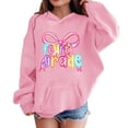thumbnail image 1 of EnJoCho Teen Girls Boys Hooded Sweatshirts Kids Long Sleeve Pullover Hoodie Fourth Print Midweight Comfort Casual Tops for Outdoor Kids Casual Sweatshirts Loung𝖾 Sets Girls, 1 of 8