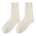 thumbnail image 1 of EnJoCho Thermal Socks For Men And Women Heated Winter Boot Socks Insulated For Cold Weather Warm Fuzzy Socks Gifts For Women Mid-Calf Socks For Women, 1 of 8