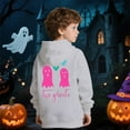 thumbnail image 1 of EnJoCho Thick Fleece Halloween Hoodies for Kids, Gho𝗌t Pumpkin Print Pullover with Kangaro Pocket, Warm Cozy Winter Sweatshirts Boys Girls, 1 of 1