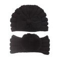 thumbnail image 1 of EnJoCho Toddler Baby Boys Girls Knitted Cap Soft Knotted Elastics Turban Hat Headband Set Kids Casual Fashion Headwear Accessories, 1 of 4