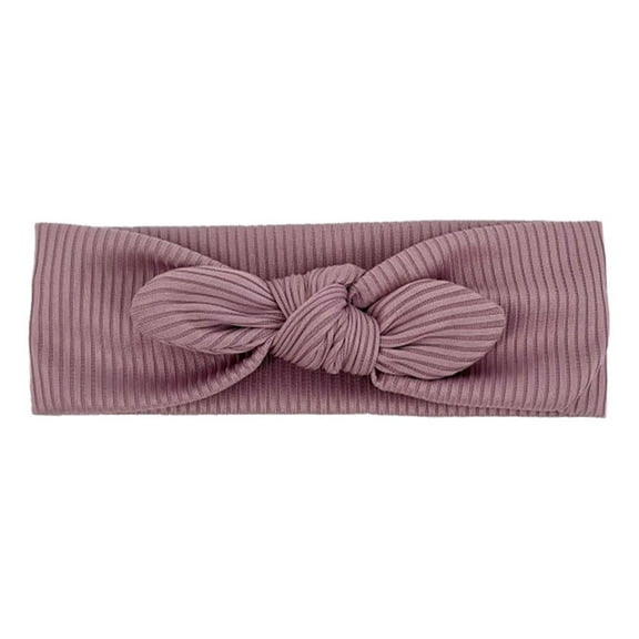 EnJoCho Toddler Baby Boys Girls Solid Stretch Hairband Cute Bow Headwear Kids Cute Fashion Home Outing Cute Clothes Accessories
