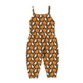 thumbnail image 1 of EnJoCho Toddler Baby Girl Halloween Prints Jumpsuit Sleeveless Pumpkin Romper Outfits Pants Clothes Winter Fall Holiday Party Role Play Clothing for Kids Toddler Boys Girls Outdoor Wear, 1 of 4