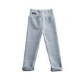 thumbnail image 1 of EnJoCho Toddler Baby Girls Winter Warm Cotton Fleece Lined Leggings Thick Thermal Pants Footless Tights Skinny Leggings Girls Cropped Flare Jeans, 1 of 3