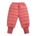 thumbnail image 1 of EnJoCho Toddler Baby Kids Fleec𝖾 Lined Insulated Puffer Snow Pants Winter Windproof Warm Ski Trousers Outdoor Joggers Snowpants Boys Girls, 1 of 7