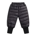 thumbnail image 1 of EnJoCho Toddler Baby Kids Fleec𝖾 Lined Insulated Puffer Snow Pants Winter Windproof Warm Ski Trousers Outdoor Joggers Snowpants Boys Girls, 1 of 7