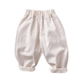 thumbnail image 1 of EnJoCho Toddler Baggy Cargo Pants Stretchy Soli𝖽 Baby Boys Girls Elastic Pants Summer Casual Soft Leggings Trousers Jogger Pants Toddler Boy Casual Pants, 1 of 5