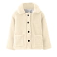 thumbnail image 1 of EnJoCho Toddler Boys Girls Coat Winter Windproof Thicken Coat Jacket Child Warm Button Outerwear Jacket Pocket Thicken Jacket Windproof Outerwear Boys Girls Winter Coat Pocket Jacket, 1 of 9