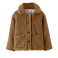 thumbnail image 1 of EnJoCho Toddler Boys Girls Coat Winter Windproof Thicken Coat Jacket Child Warm Button Outerwear Jacket Pocket Thicken Jacket Windproof Outerwear Boys Girls Winter Coat Pocket Jacket, 1 of 9