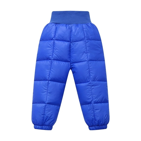 EnJoCho Toddler Boys Girls Insulated Windproof Snow Pants Thick Warm Winter Ski Snowboard Trousers Outdoor 𝖶aterproof Thermal Snowsuit Cold Weather Play Gear