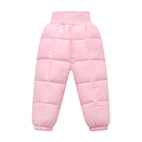 EnJoCho Toddler Boys Girls Insulated Windproof Snow Pants Thick Warm Winter Ski Snowboard Trousers Outdoor 𝖶aterproof Thermal Snowsuit Cold Weather Play Gear