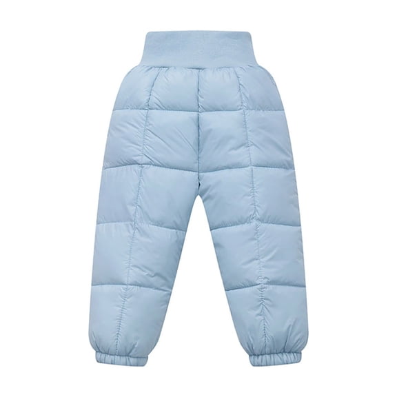 EnJoCho Toddler Boys Girls Insulated Windproof Snow Pants Thick Warm Winter Ski Snowboard Trousers Outdoor 𝖶aterproof Thermal Snowsuit Cold Weather Play Gear