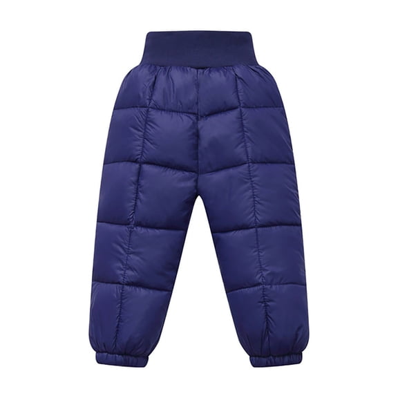 EnJoCho Toddler Boys Girls Insulated Windproof Snow Pants Thick Warm Winter Ski Snowboard Trousers Outdoor 𝖶aterproof Thermal Snowsuit Cold Weather Play Gear
