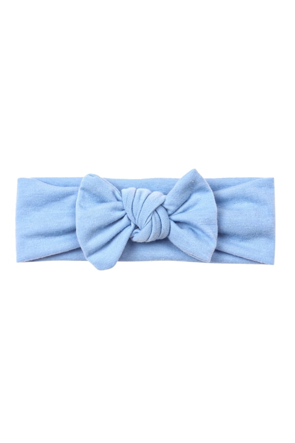 Toddler Boys Girls Stretch Solid Bow Hairband Headband Baby Kids Home Casual Fashion Headwear Accessories